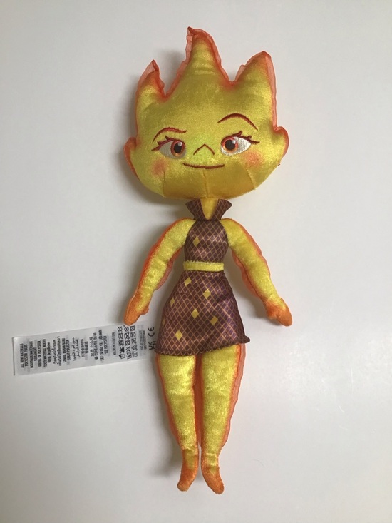 Disney Other - Disney Pixar Elemental Ember Lumen Plush 14" Doll Toy Figure RARE Fire Flames